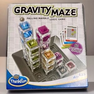 Thinkfun GRAVITY MAZE Falling Marble Logic Board Game STEM Family Game Night